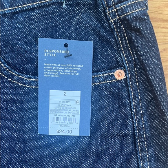 Universal Thread Dark Blue Mini Skirt - Picture 3 of 6